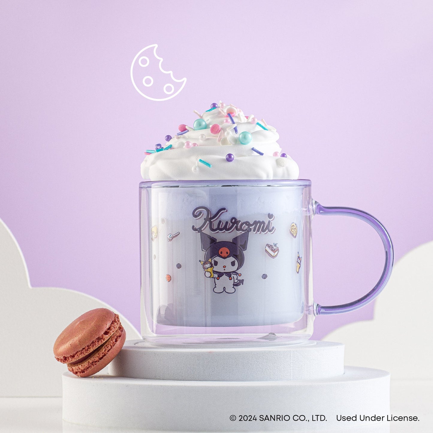 Sanrio® Kuromi® Double Wall Coffee Mug