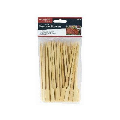 15cm Bamboo BBQ Skewers - Pack of 50
